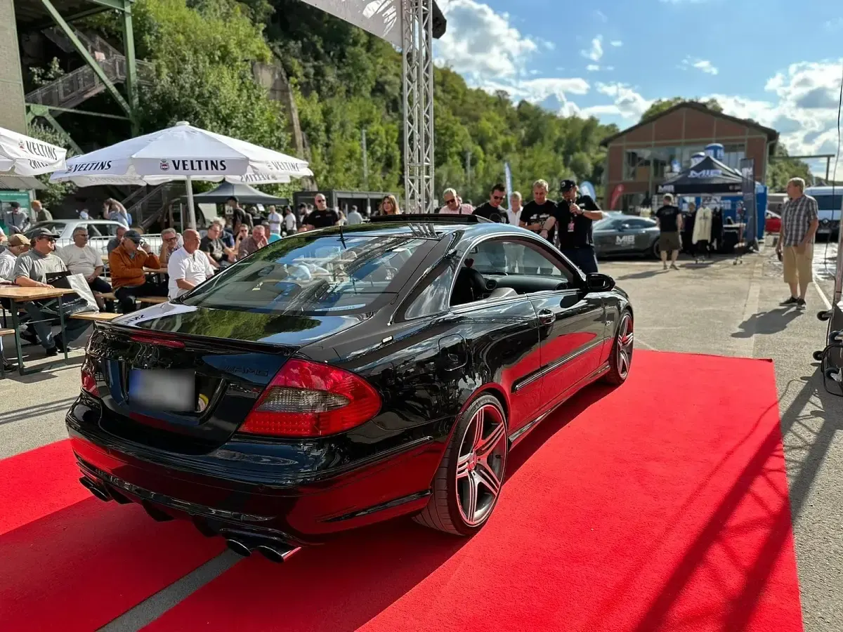 Gebraucht Mercedes CLK55 AMG 367 PS (269 kW) 2003 Schwarz Coupé