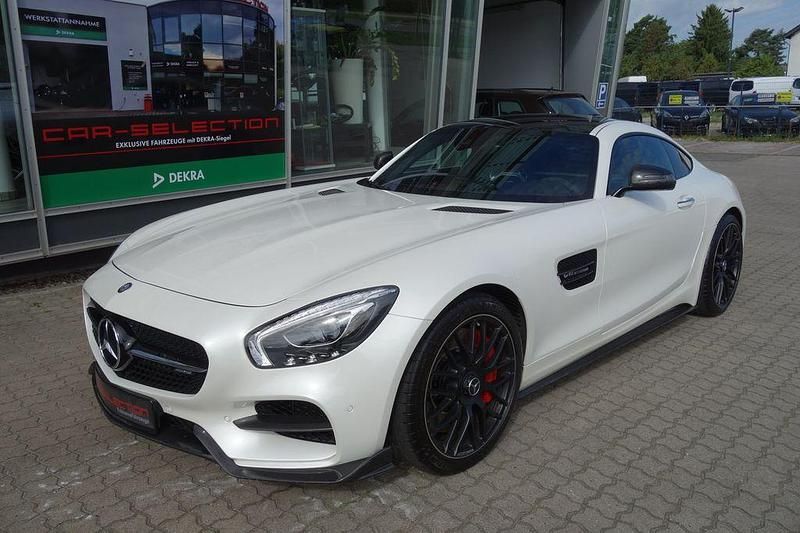 Diamantweiß bright (designo Gebraucht 2017 Mercedes AMG GT S AMG Coupé | 79.800 € (Fairer Preis) - Bild 1/4
