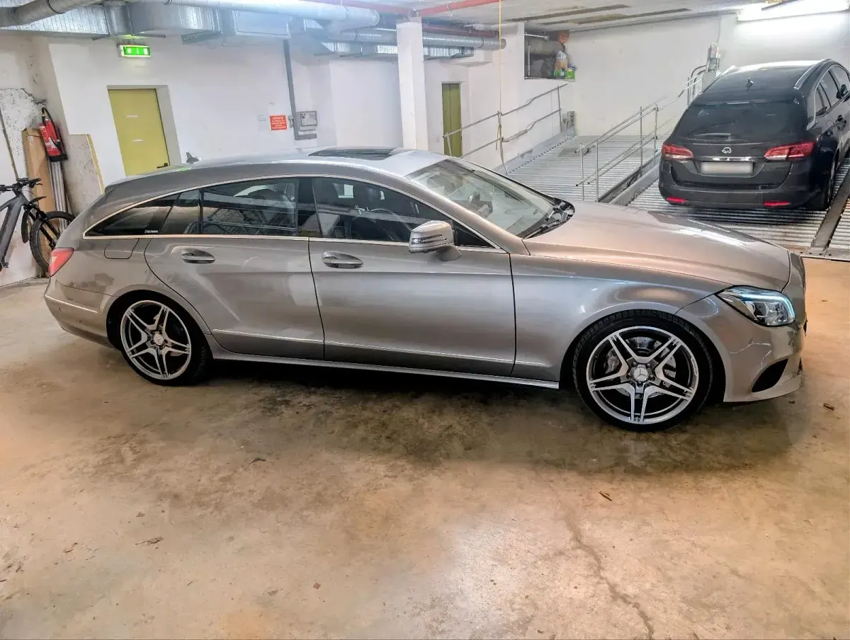 Gebraucht Mercedes CLS350 Shooting Brake 258 PS (189 kW) 2014 Grau Kombi