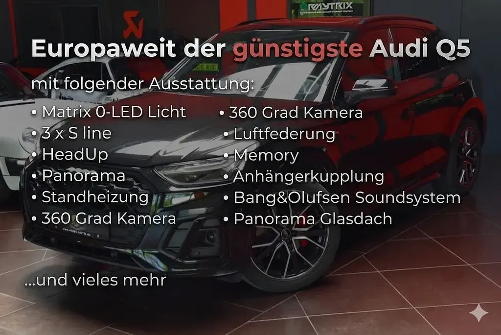 Gebraucht Audi Q5 S-Line 265 PS (194 kW) 2021 Schwarz SUV