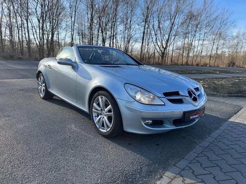Gebraucht Mercedes SLK350 272 PS (200 kW) 2005 Silber Cabrio