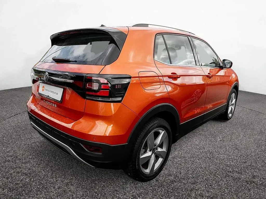 Gebraucht VW T-Cross Style 110 PS (80 kW) 2022 Orange SUV