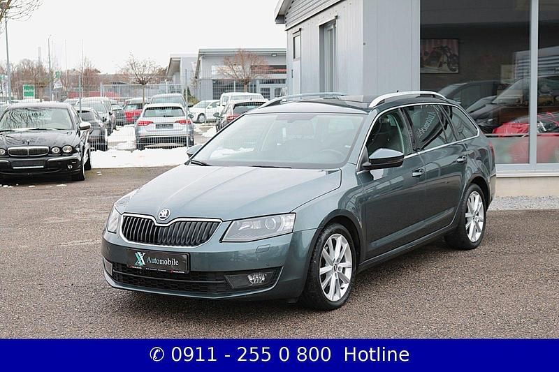 Gebraucht Skoda Octavia Style 150 PS (110 kW) 2015 Grau Kleinwagen
