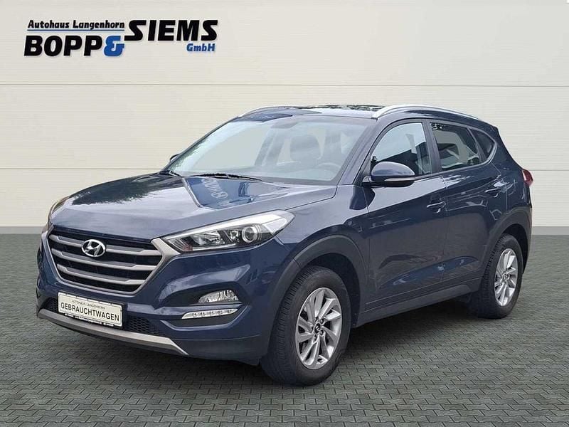 Stargazing blue Gebraucht 2017 Hyundai Tucson SUV | 15.960 € (Fairer Preis) - Bild 1/4