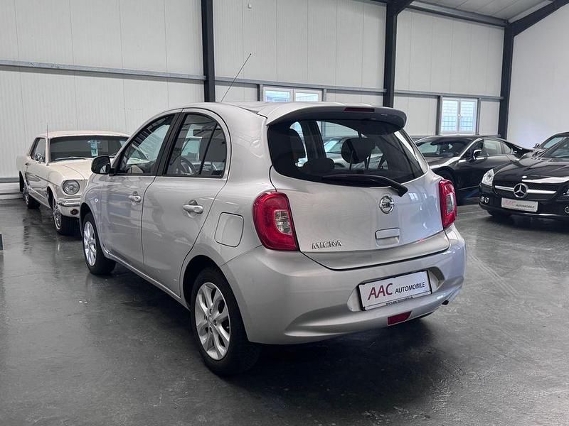 Gebraucht Nissan Micra Acenta 80 PS (58 kW) 2015 Silber Kleinwagen