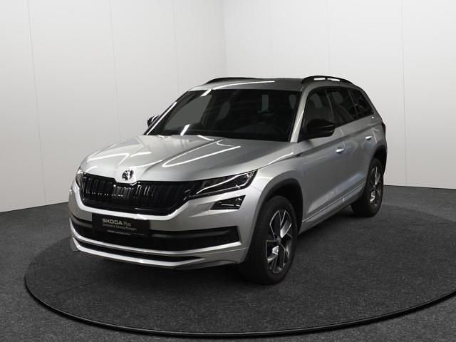 Silber Gebraucht 2020 Skoda Kodiaq SportLine SUV | 28.822 € (Guter Preis) - Bild 1/4