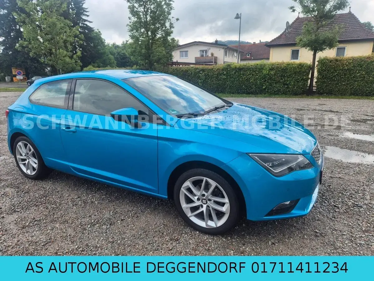 Gebraucht Seat Leon SC Style 140 PS (102 kW) 2014 Azul alor Kleinwagen