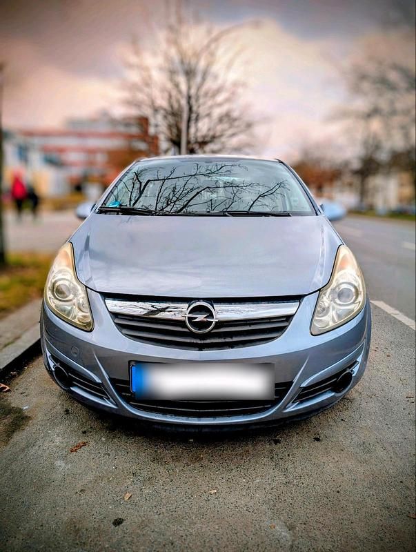 Gebraucht Opel Corsa 80 PS (58 kW) 2008 Silber Kleinwagen