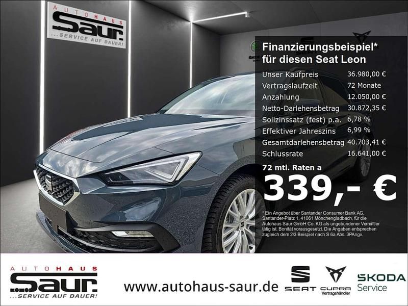 Blau Neu 2025 Seat Leon Kombi | 36.980 € (Etwas zu teuer) - Bild 1/4