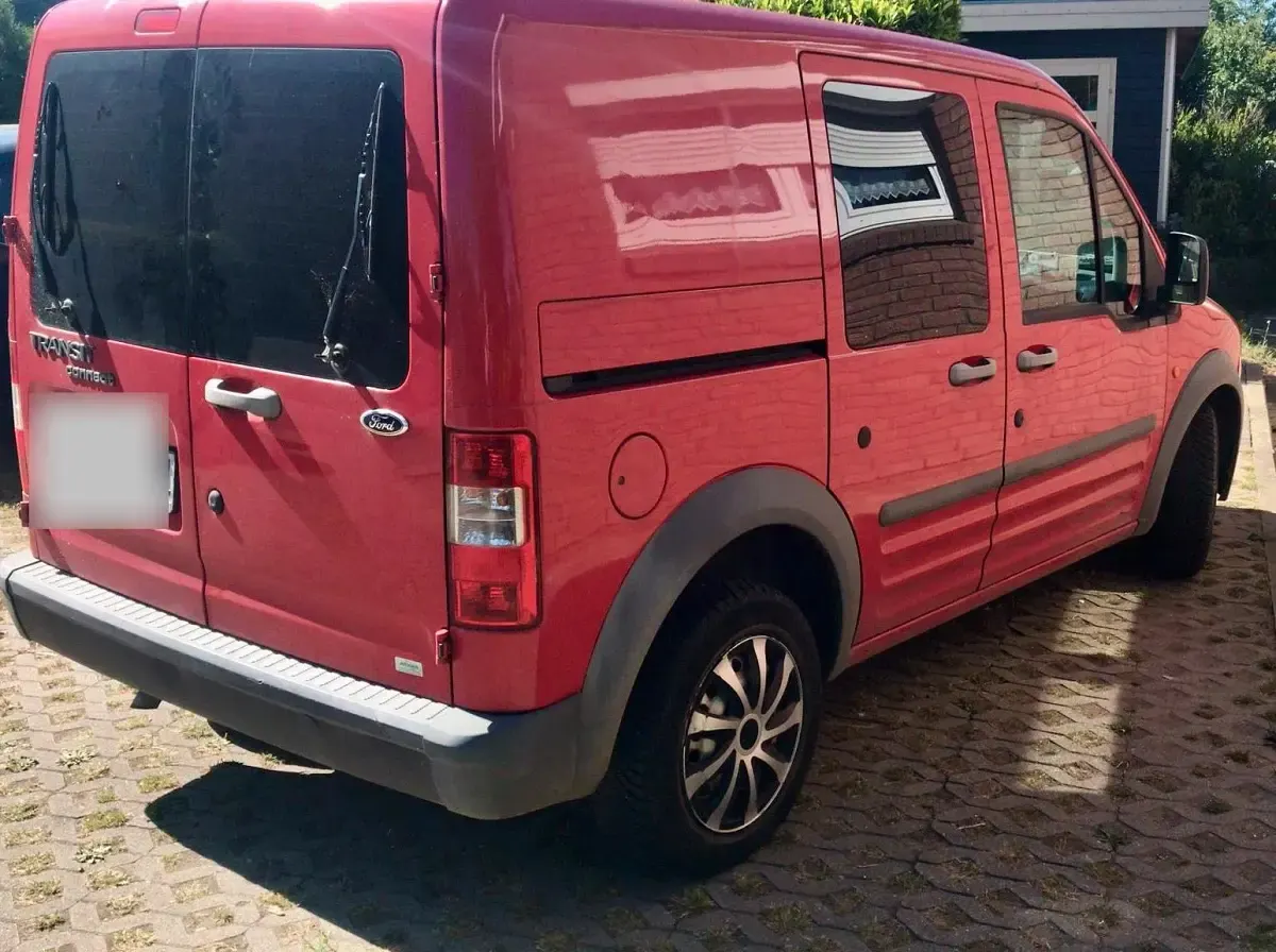 Brugt Ford Transit Connect 2007 Rød MPV