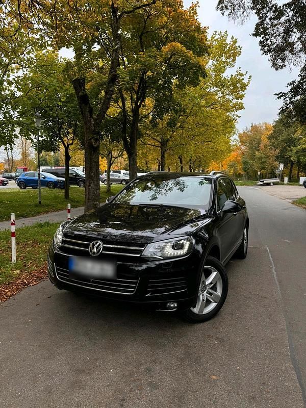 Schwarz Gebraucht 2014 VW Touareg SUV | 14.200 € (Guter Preis) - Bild 1/4