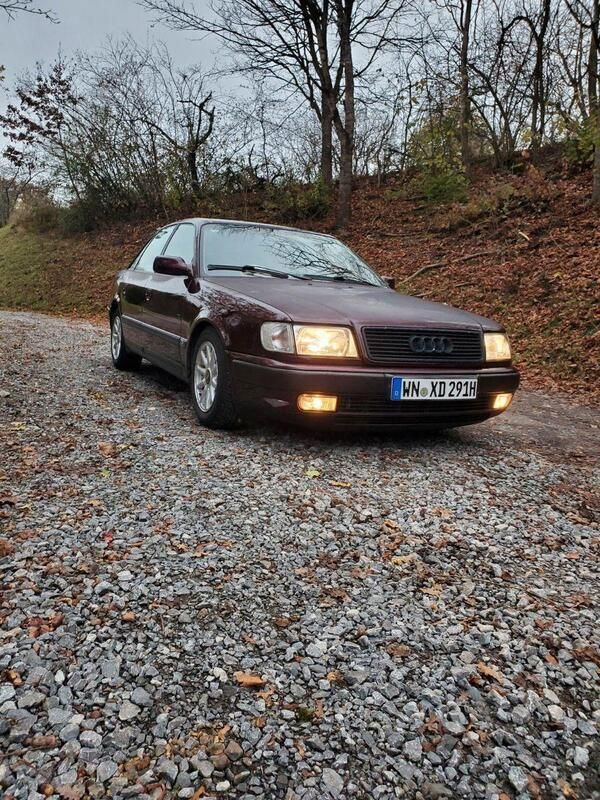 Rot Gebraucht 1991 Audi 100 Sport Limousine | 3.500 € - Bild 1/4