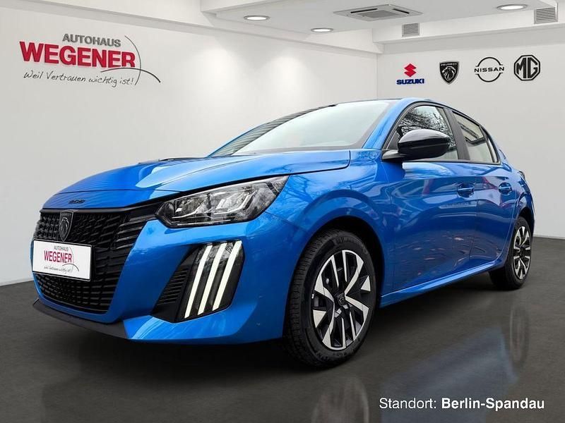 Vertigo blau met. Gebraucht 2024 Peugeot 208 Active Kleinwagen | 19.990 € (Etwas zu teuer) - Bild 1/4
