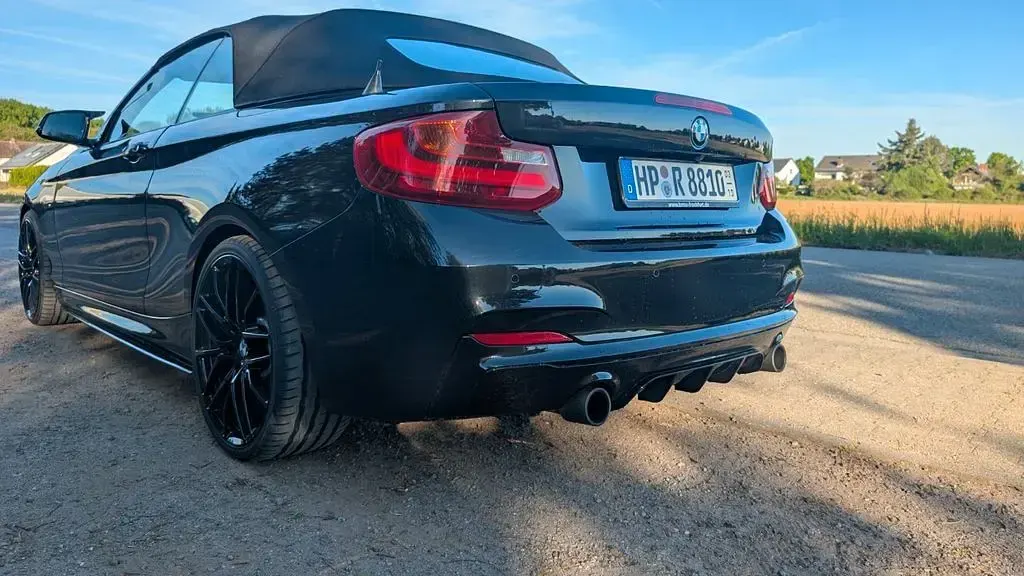 Gebraucht BMW M235 Performance 326 PS (239 kW) 2015 Schwarz Cabrio