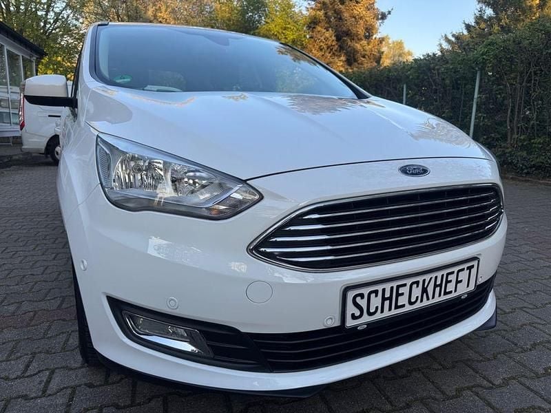 Gebraucht Ford Grand C-Max Titanium 150 PS (110 kW) 2016 Weiß Van / Kleinbus