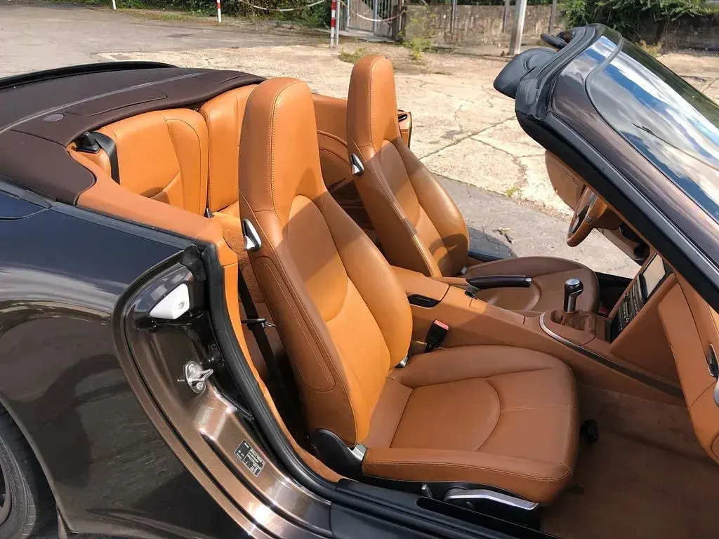Gebraucht Porsche 911 Carrera S Cabriolet 385 PS (283 kW) 2009 Braun Cabrio
