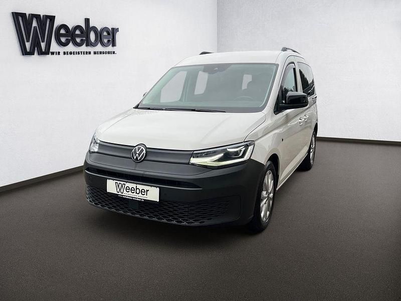 Gebraucht VW Caddy 122 PS (89 kW) 2021 Weiß Van / Kleinbus