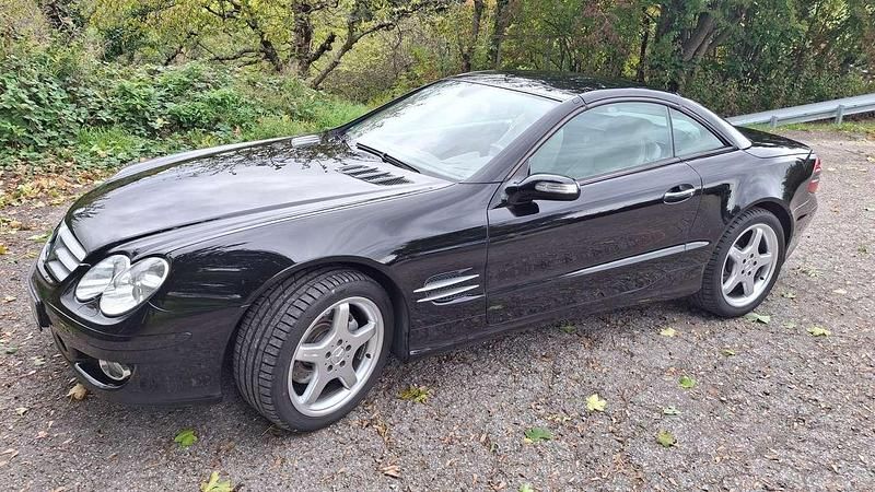 Schwarz Gebraucht 2007 Mercedes SL350 Cabrio | 19.900 € (Fairer Preis) - Bild 1/4