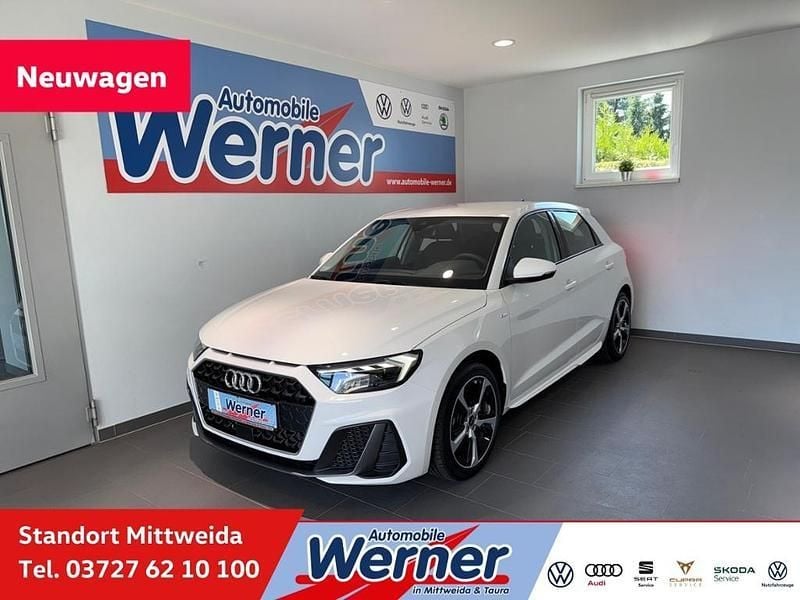 Weiß Neu 2025 Audi A1 Sportback S-Line Kleinwagen | 28.380 € (Fairer Preis) - Bild 1/4