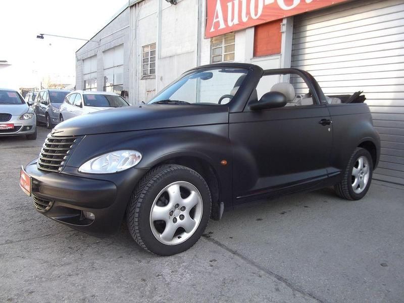 Schwarz Gebraucht 2005 Chrysler PT Cruiser Limited Cabrio | 4.899 € (Teuer) - Bild 1/4