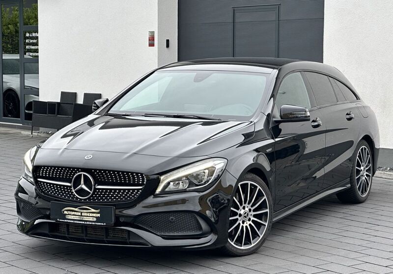 Schwarz Gebraucht 2017 Mercedes CLA250 Shooting Brake AMG line Kombi | 19.900 € (Fairer Preis) - Bild 1/4
