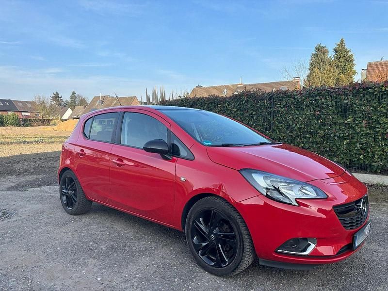 Rot Gebraucht 2015 Opel Corsa Color Edition Kleinwagen | 5.000 € (Guter Preis) - Bild 1/4