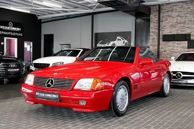 Gebraucht Mercedes SL300 450 PS (330 kW) 1993 Rot Cabrio