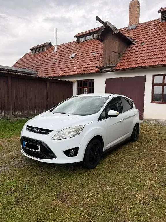 Gebraucht Ford C-MAX SYNC Edition 150 PS (110 kW) 2012 Weiß Van / Kleinbus