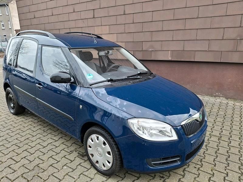 Blau Gebraucht 2009 Skoda Roomster Van / Kleinbus | 750 € (Superpreis) - Bild 1/4