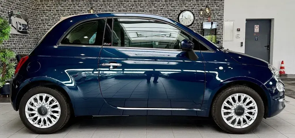 Gebraucht Fiat 500C Lounge 69 PS (50 kW) 2016 Blau Cabrio