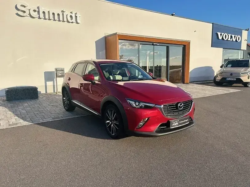 Gebraucht Mazda CX-3 120 PS (88 kW) 2015 Rubinrot metallic SUV