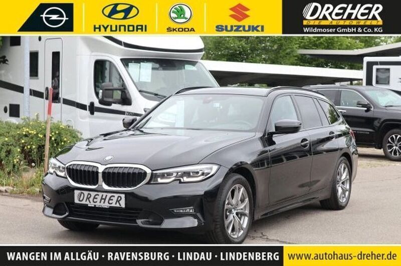 Schwarz Gebraucht 2021 BMW 330 Sport Line | 36.049 € (Etwas zu teuer) - Bild 1/4