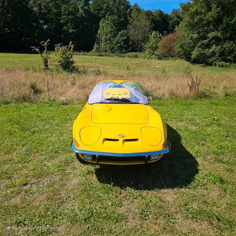 Gelb Gebraucht 1970 Opel GT Coupé | 29.777 € - Bild 1/4
