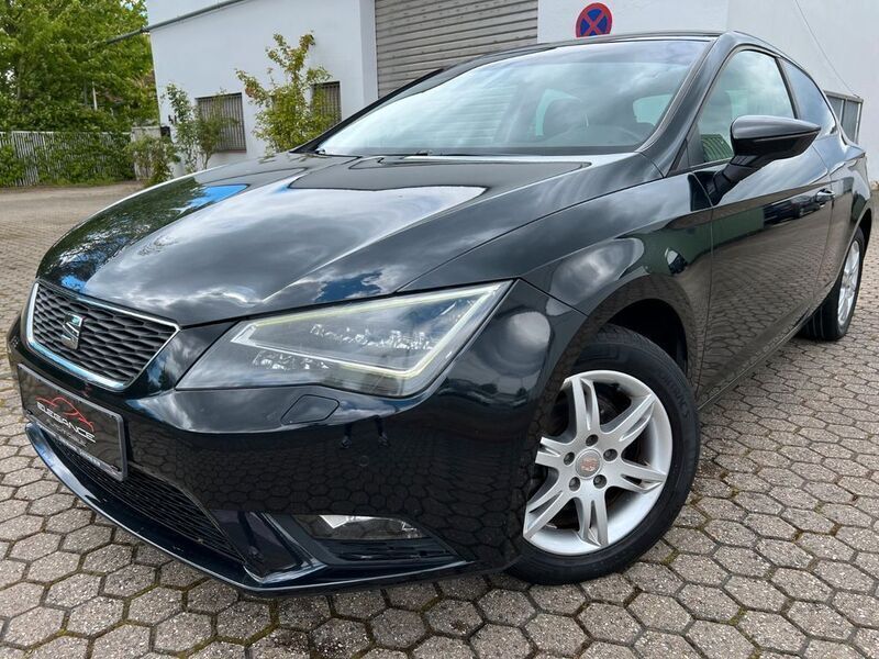 Schwarz Gebraucht 2014 Seat Leon SC Kleinwagen | 5.499 € - Bild 1/4