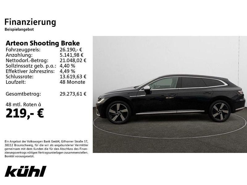 Gebraucht VW Arteon Elegance 200 PS (147 kW) 2022 Deep black perleffekt Kombi