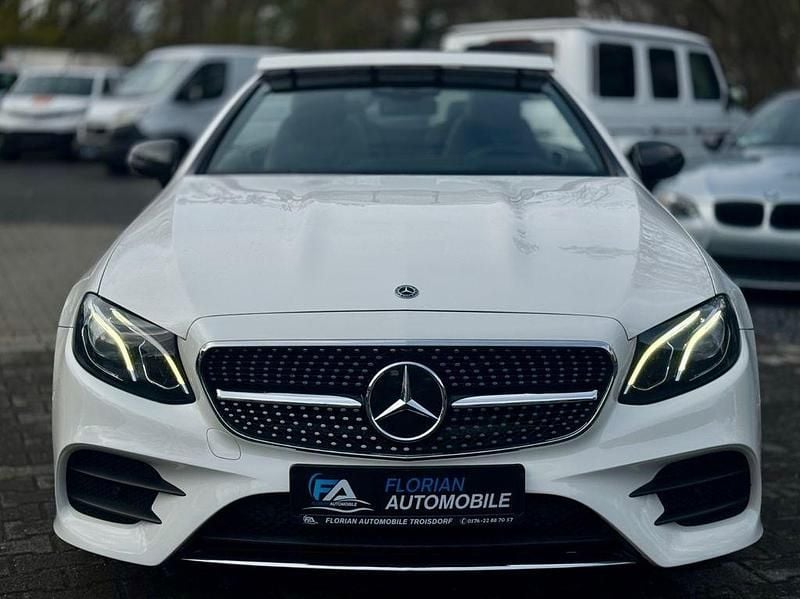 Gebraucht Mercedes E220 AMG line 194 PS (142 kW) 2018 Weiß Cabrio
