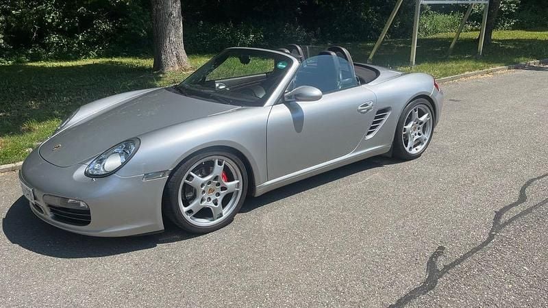 Silber Gebraucht 2006 Porsche Boxster S Cabrio | 24.500 € (Guter Preis) - Bild 1/4