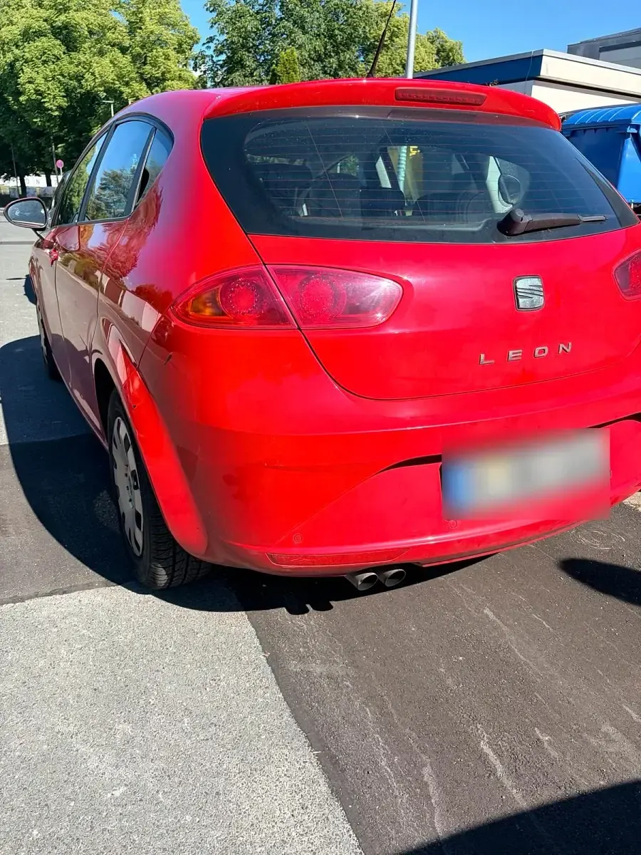 Gebraucht Seat Leon 2010 Rot Kleinwagen