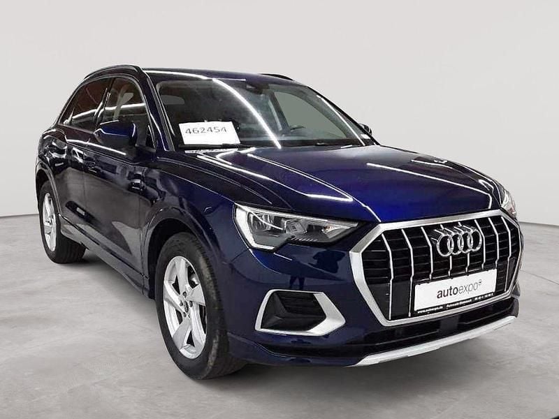 Navarrablau metallic Gebraucht 2024 Audi Q3 Advanced SUV | 32.290 € (Superpreis) - Bild 1/4