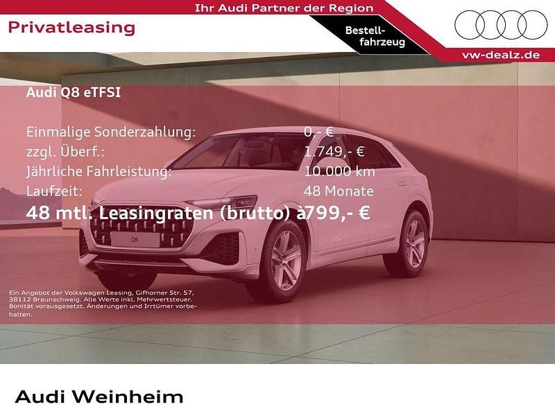Weiß Neu 2025 Audi Q8 SUV | 79.399 € - Bild 1/3
