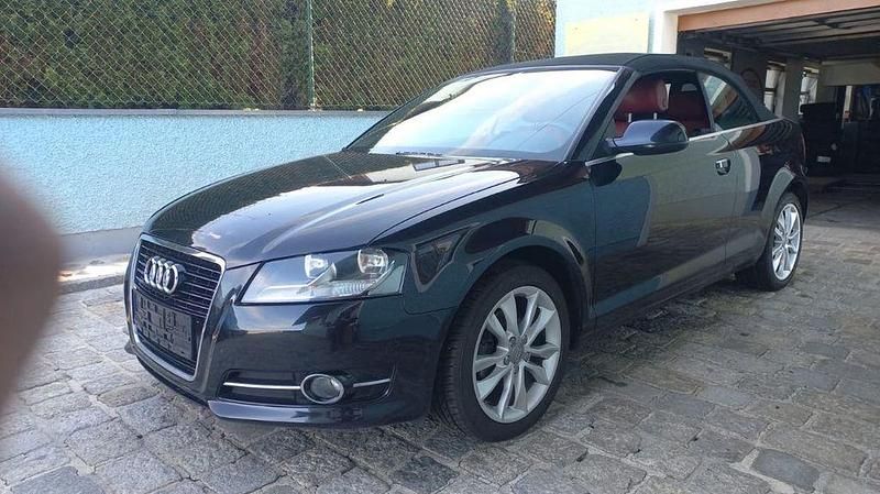 Schwarz Gebraucht 2011 Audi A3 Cabriolet Ambition Cabrio | 8.770 € (Etwas zu teuer) - Bild 1/1