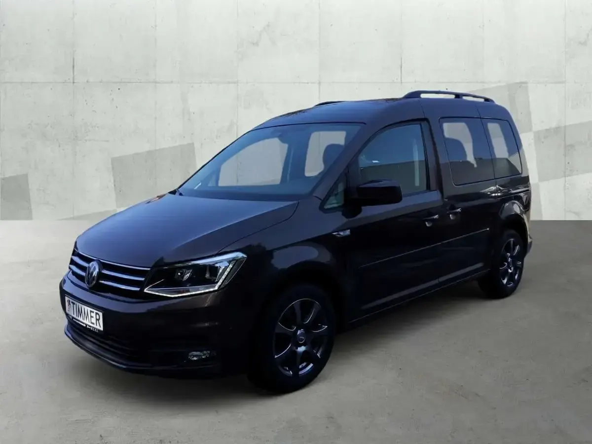 Gebraucht VW Caddy Comfortline 150 PS (110 kW) 2019 Braun Van / Kleinbus