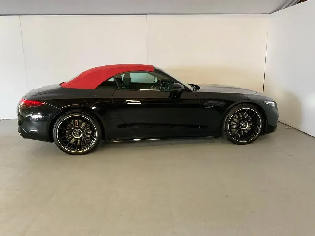 Gebraucht Mercedes SL43 AMG Style 381 PS (280 kW) 2025 Metalliclack obsidianschwarz Cabrio