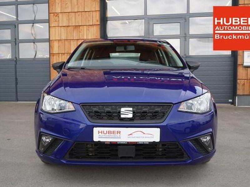 Gebraucht Seat Ibiza Reference 95 PS (69 kW) 2018 Blau Kleinwagen