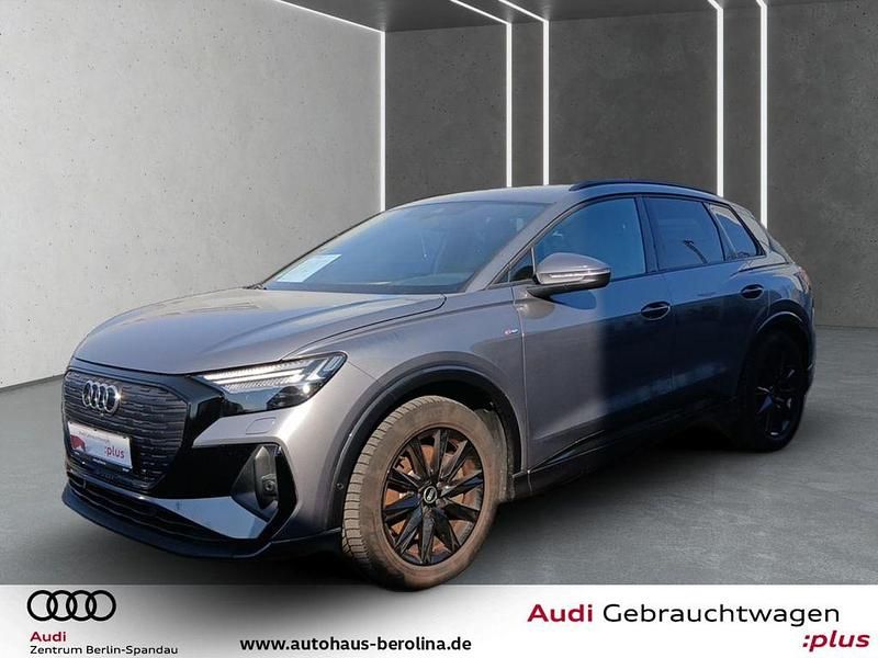 Gebraucht Audi Q4 e-tron S-Line 150 kW (204 PS) 2022 Grau SUV
