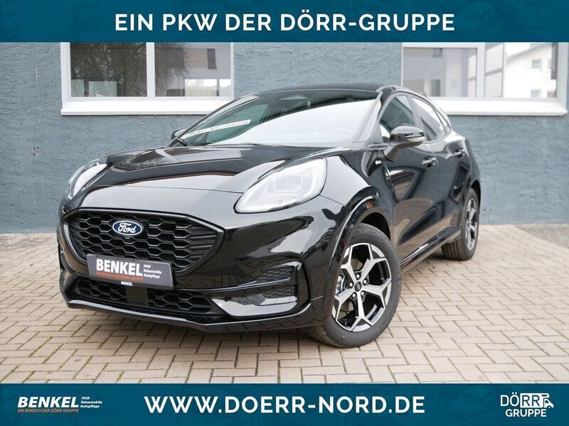 Schwarz Neu 2024 Ford Puma ST-Line SUV | 24.960 € (Superpreis) - Bild 1/3
