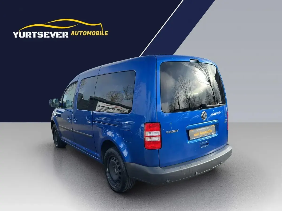 Gebraucht VW Caddy Maxi 102 PS (75 kW) 2012 Blau Van / Kleinbus