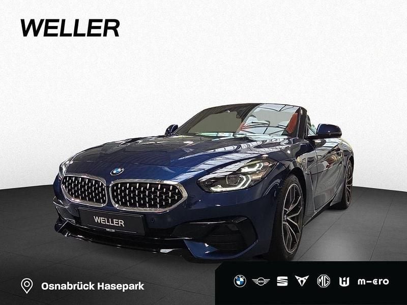 Blau Gebraucht 2022 BMW Z4 Sport Line Cabrio | 33.850 € (Superpreis) - Bild 1/4