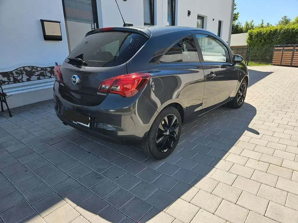 Gebraucht Opel Corsa 101 PS (74 kW) 2017 Grau Kleinwagen