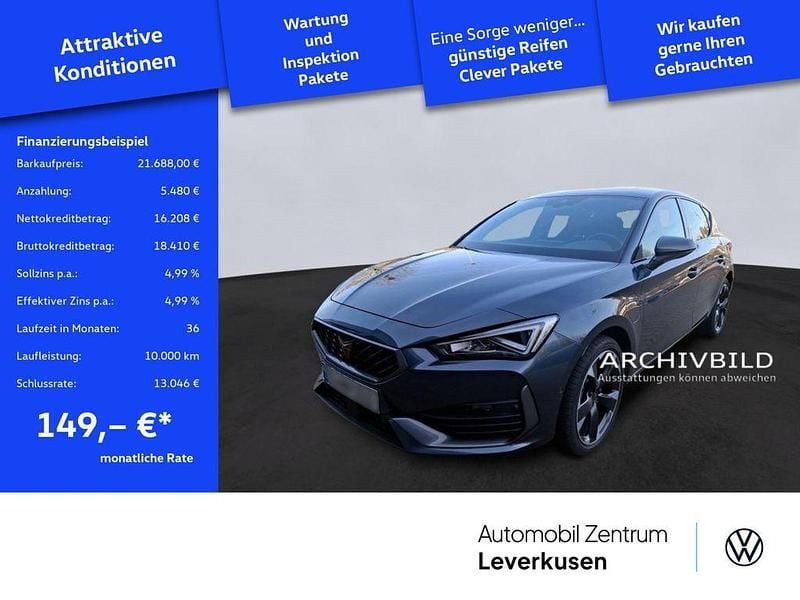 Grau Gebraucht 2022 Cupra Leon Limousine | 21.688 € (Guter Preis) - Bild 1/2
